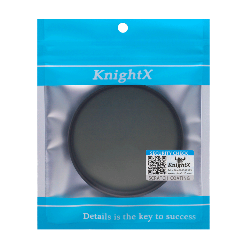 Filtru Foto, Polarizare Circulara (CPL), KnightX, 55mm, Ultra Slim